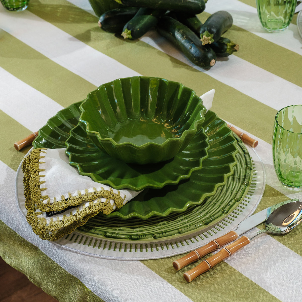 קערת מרק - פליטד ירוק