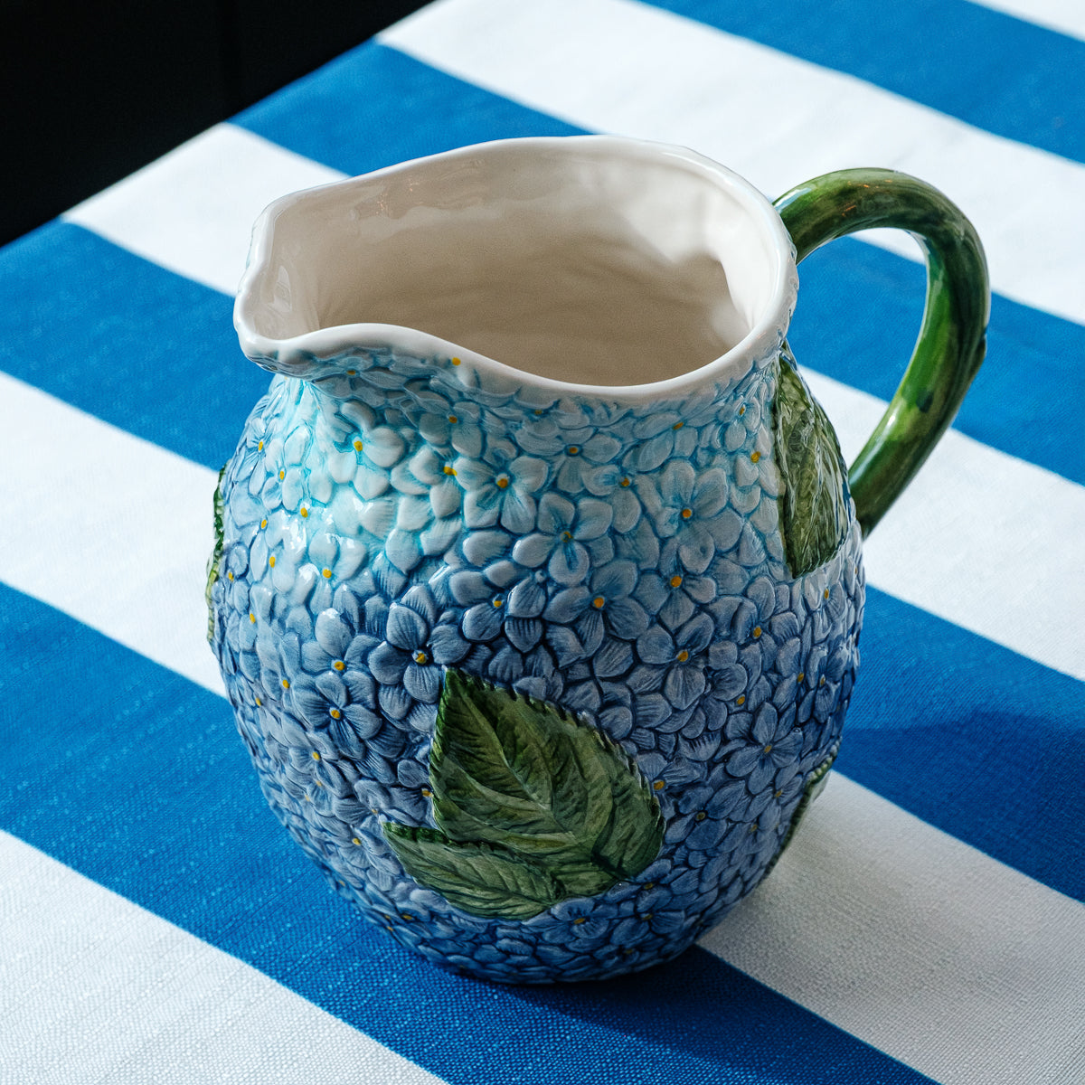 קנקן - הורטנציה כחול