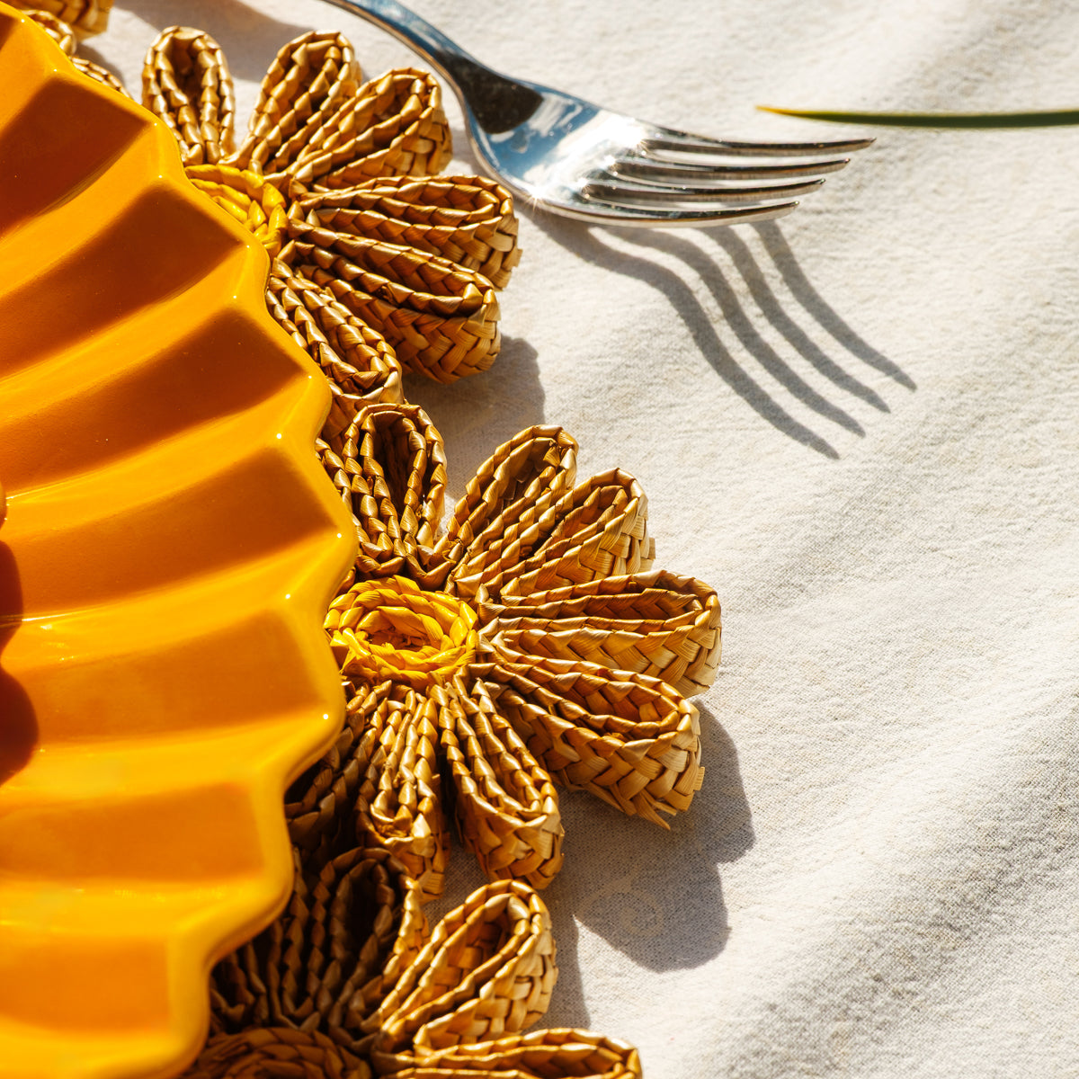 צלחת מנה עיקרית - פליטד צהוב