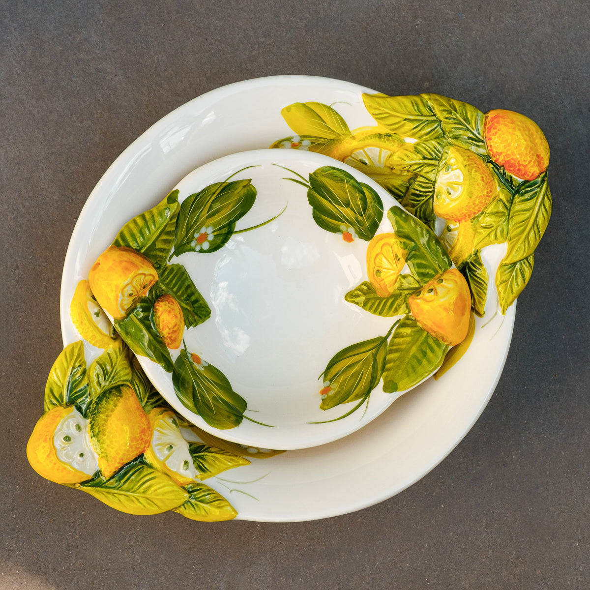 קערת הגשה - לימון בינוני