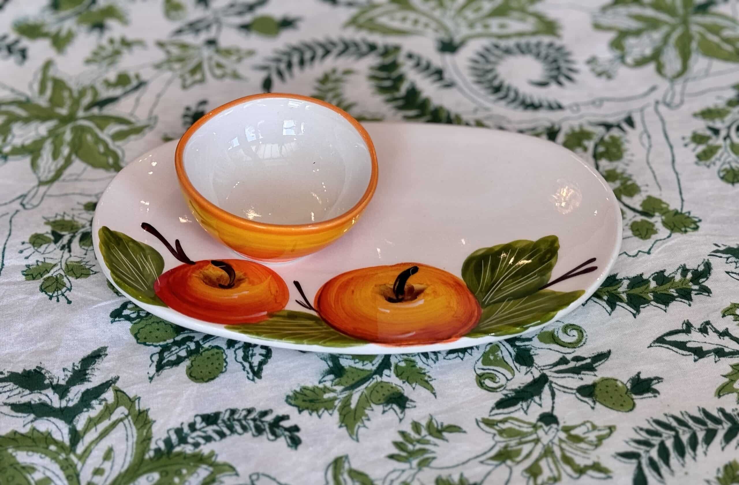 פלטת הגשה Rosh Hashana Apple - פיית השולחן