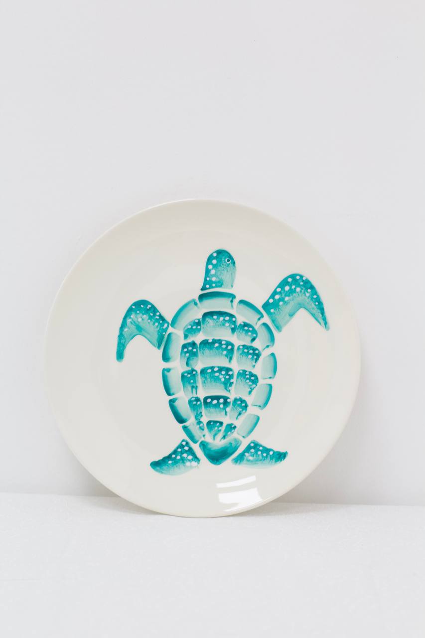 צלחת מנה עיקרית Turtle - פיית השולחן