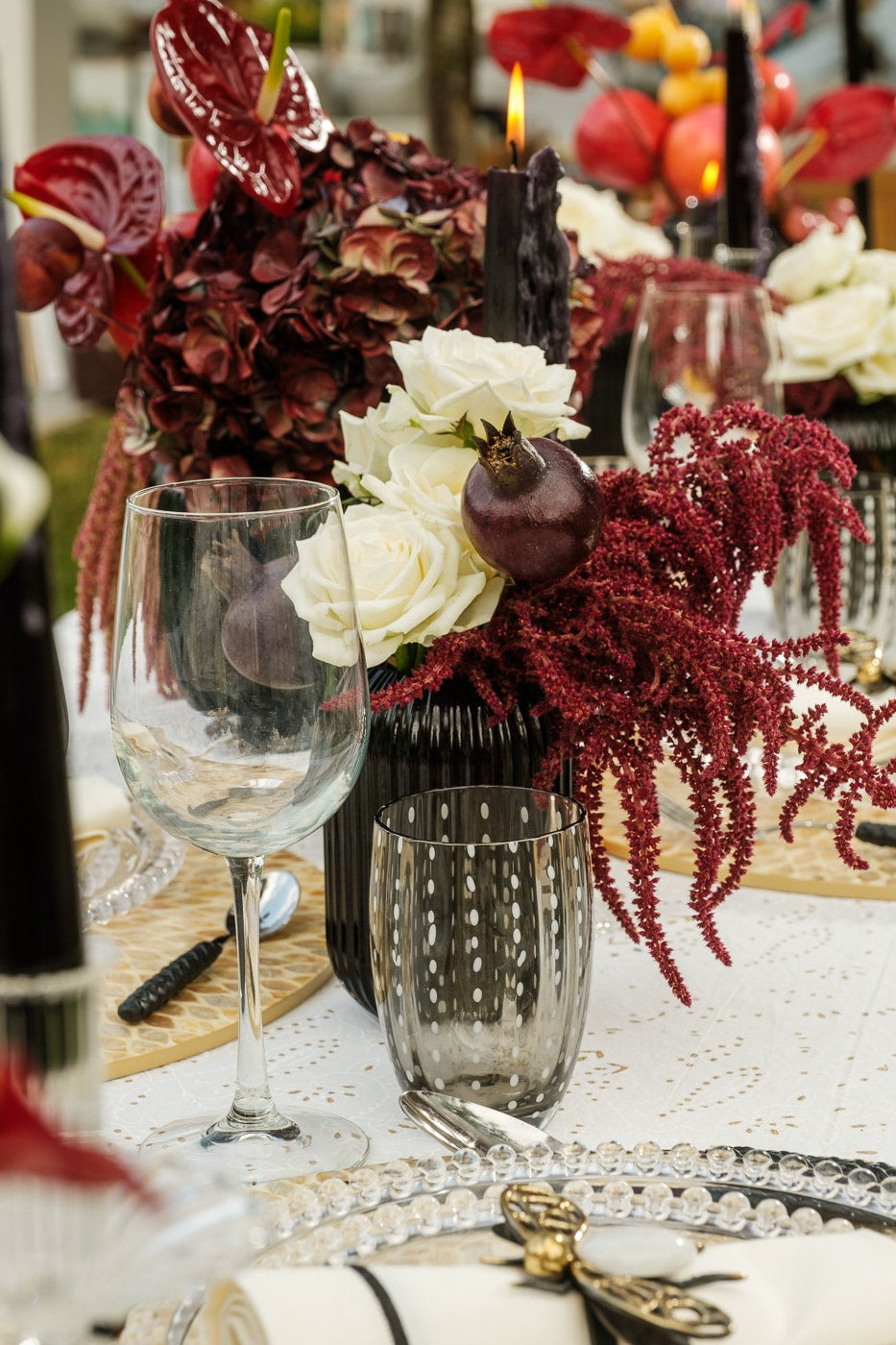 כוס Zafferano Grey Perle - פיית השולחן