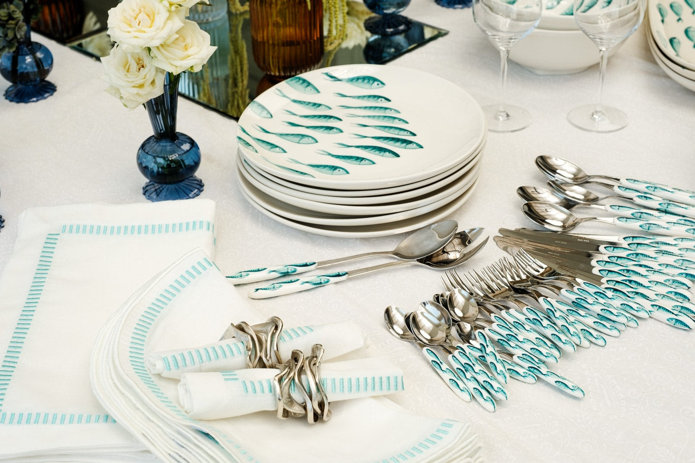 סט הגשה Pesce - פיית השולחן