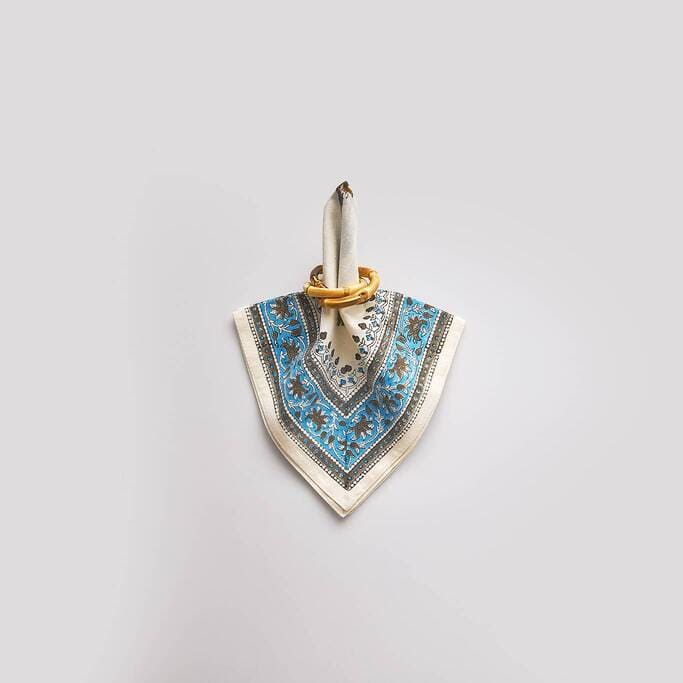 מפית Palma כחול | סט 6 - פיית השולחן