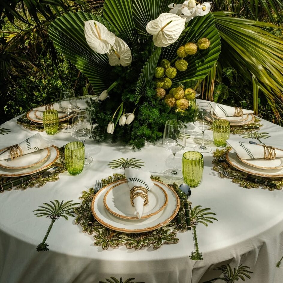 Palma מפת שולחן - פיית השולחן