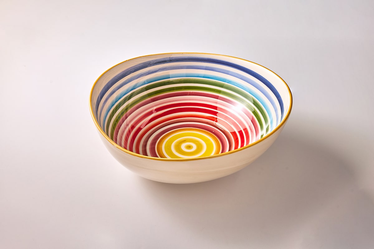 קערה Stripe - פיית השולחן