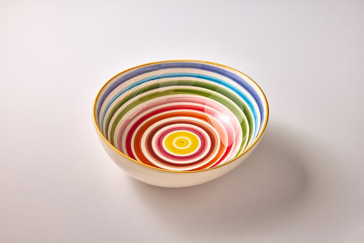 קערה Stripe - פיית השולחן