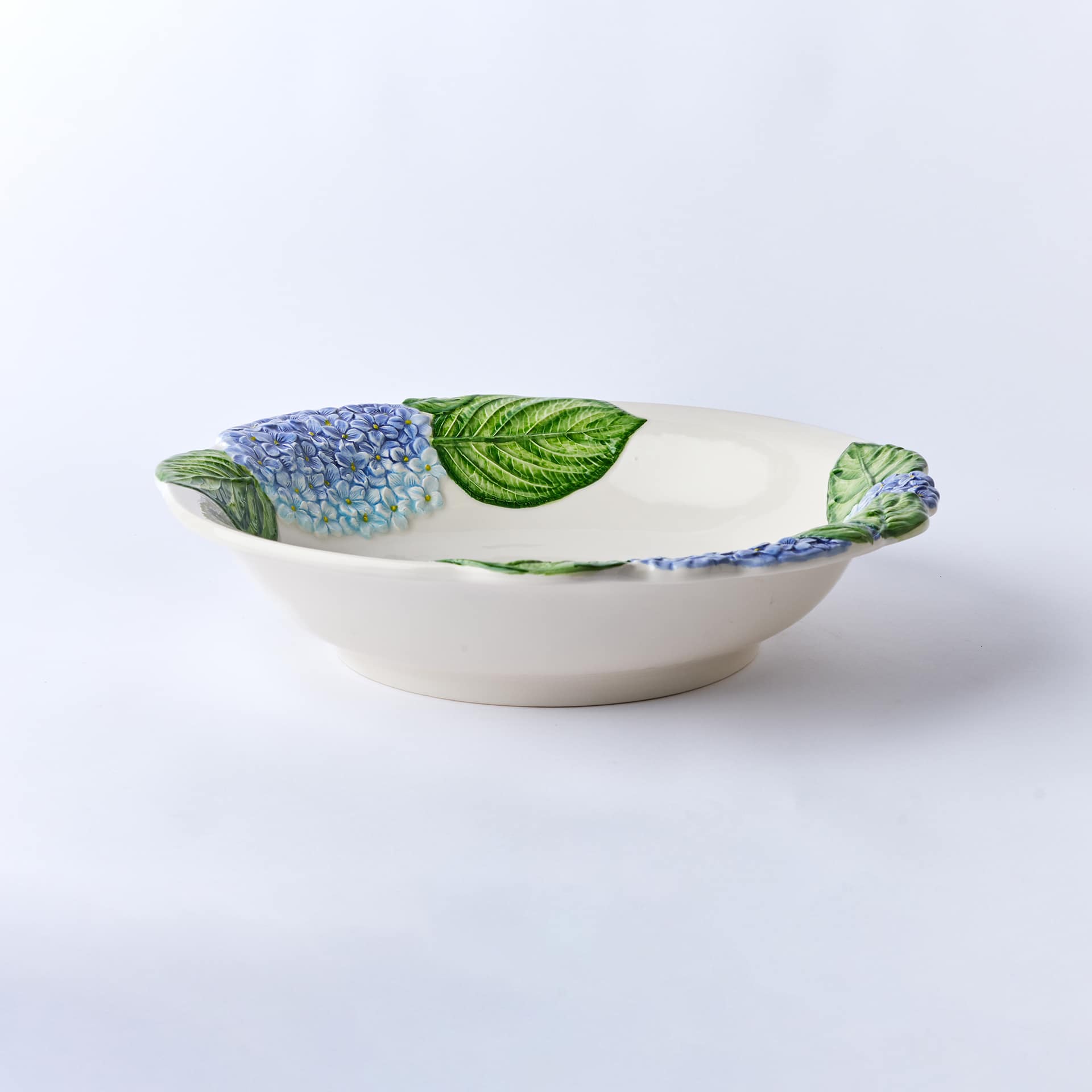 קערה Hydrangea כחול Embossed - פיית השולחן