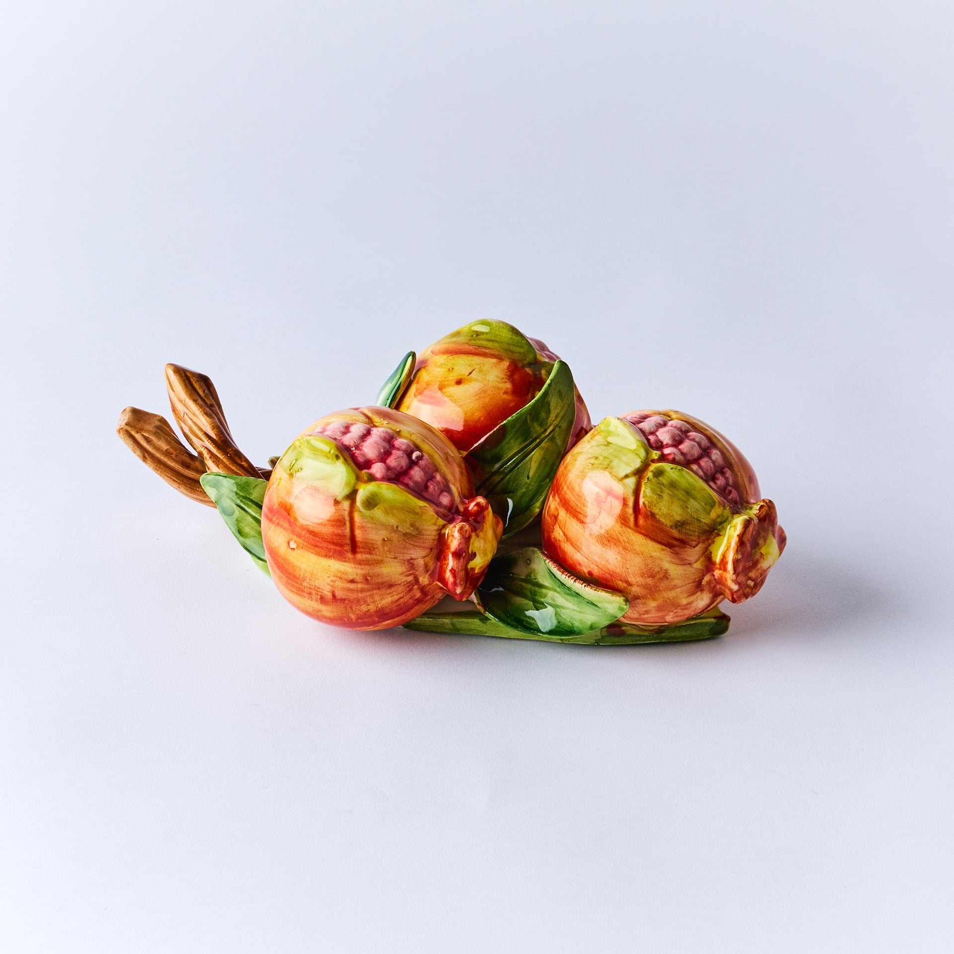 ענף 3 רימונים דקורטיביים - פיית השולחן