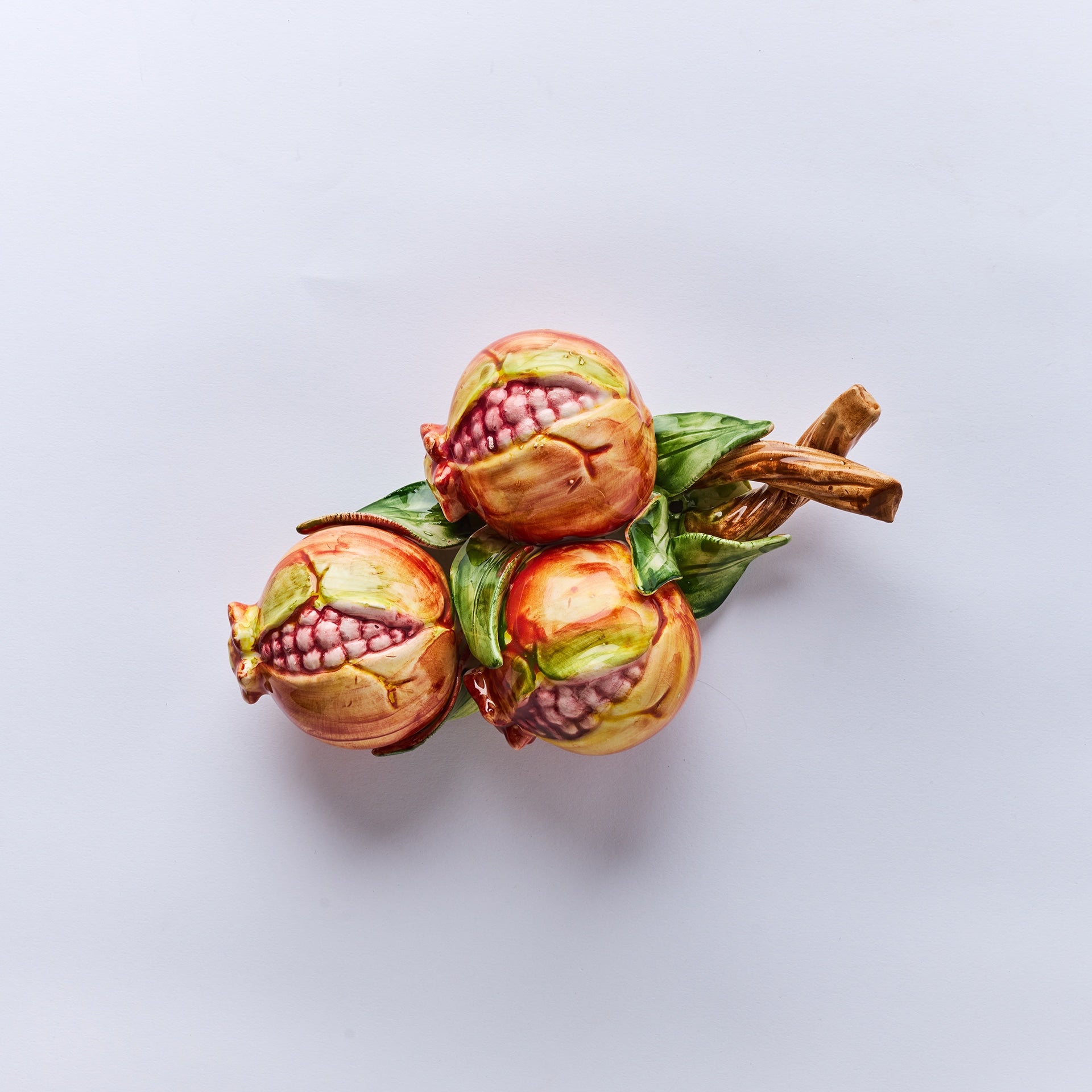 ענף 3 רימונים דקורטיביים - פיית השולחן