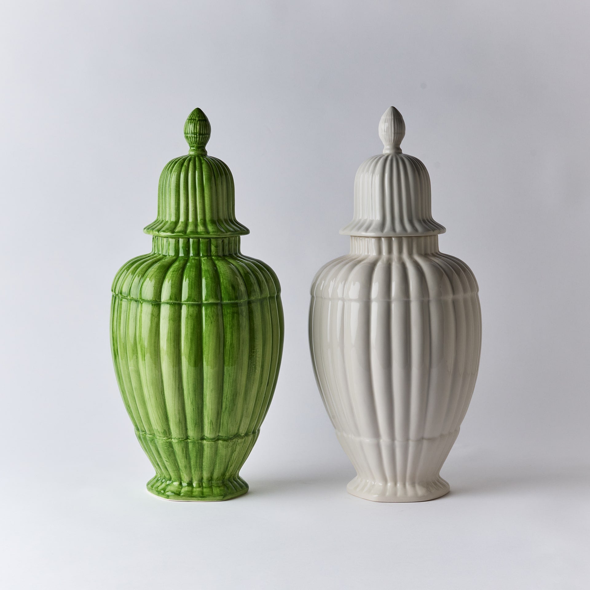 ואזה Cone ירוק - פיית השולחן