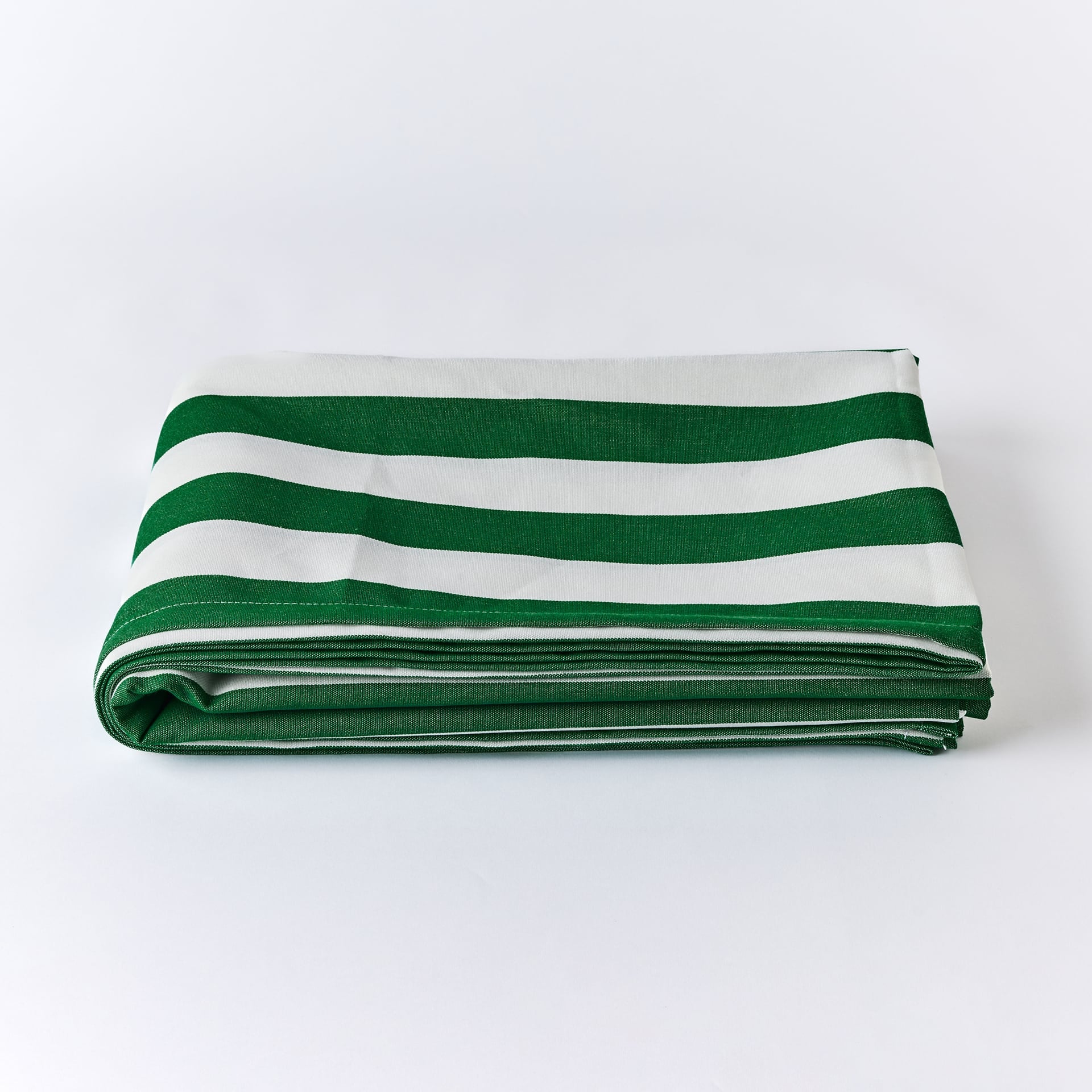 מפות – מפת פסים ירוק כהה - פיית השולחן