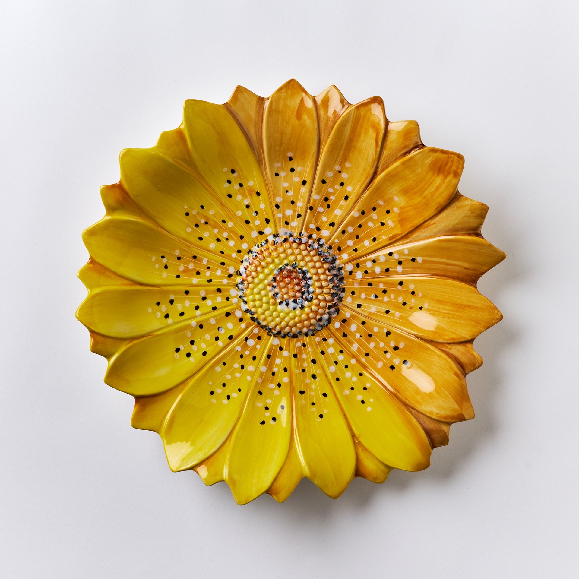 פלטת הגשה צהוב Flora Serving - פיית השולחן