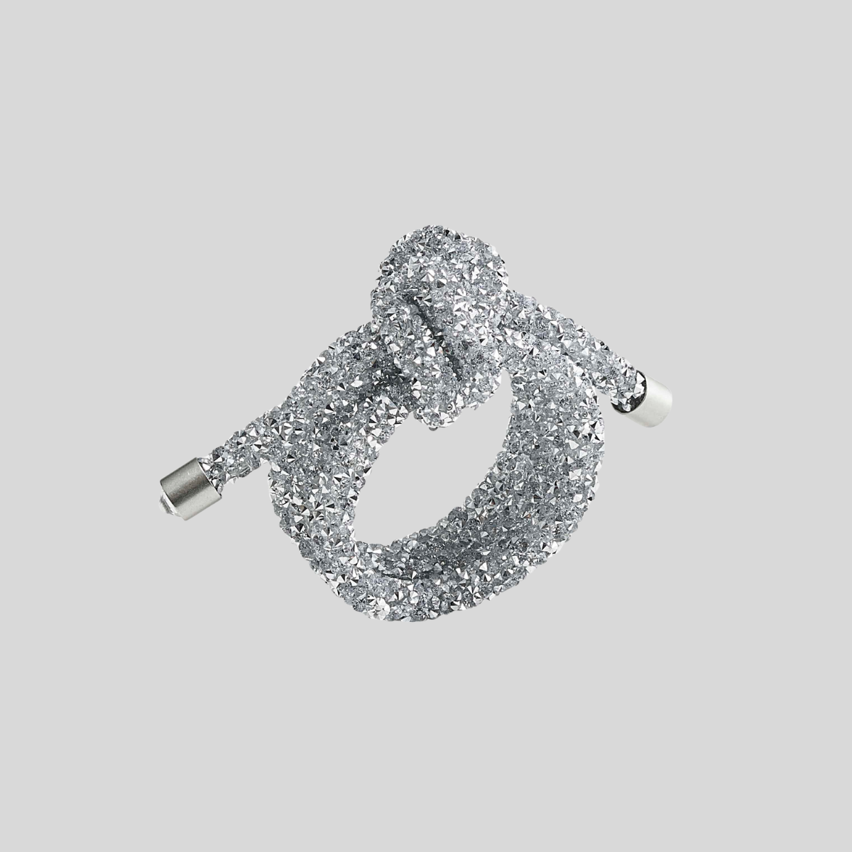 חבק מפית-  Glam Knot כסף
