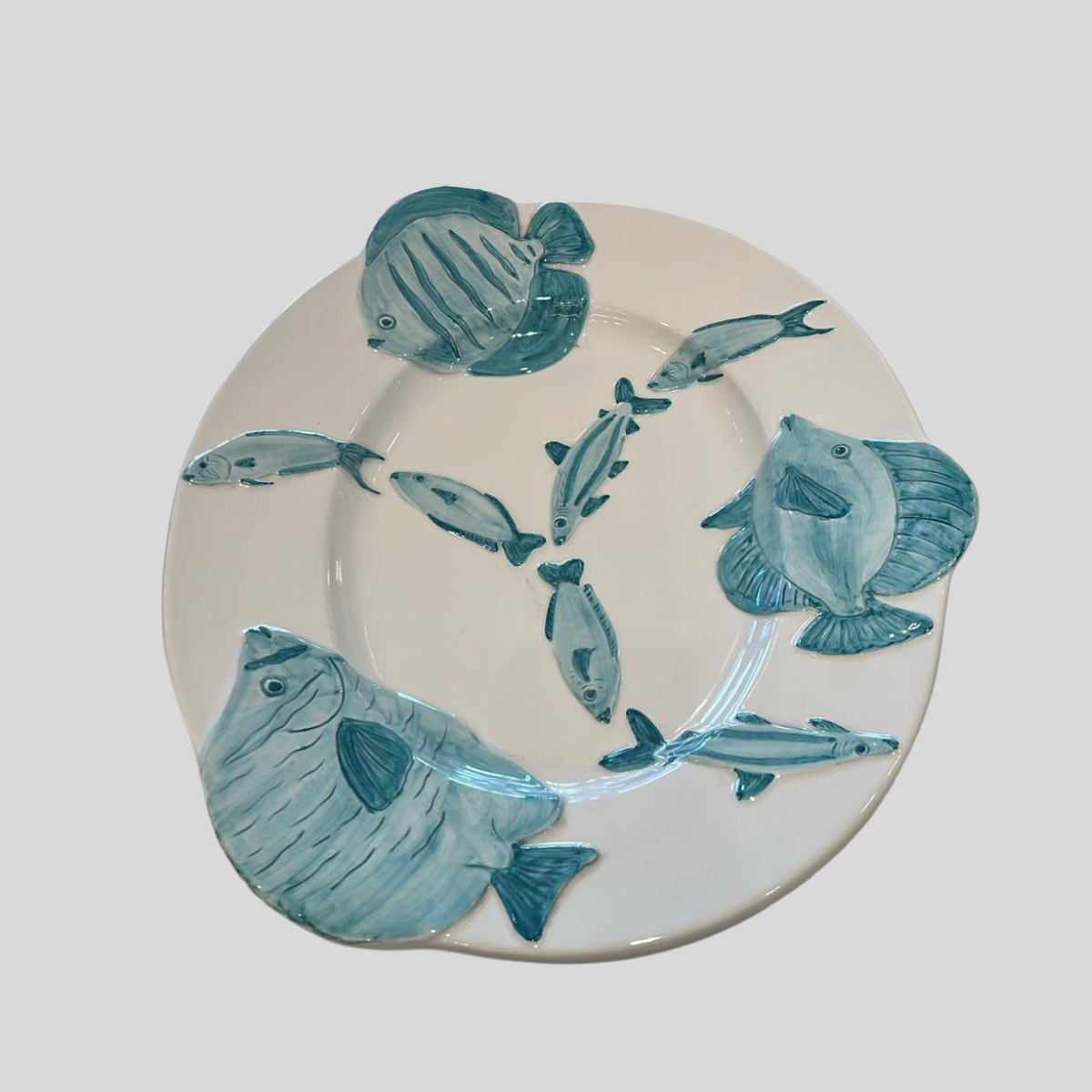 פלטת הגשה - מיקס דגים טורקיז