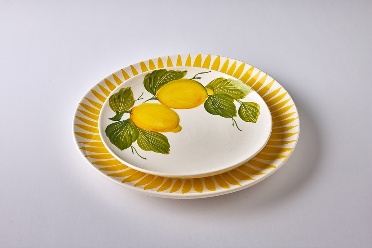 צלחת מנה ראשונה Lemon - פיית השולחן