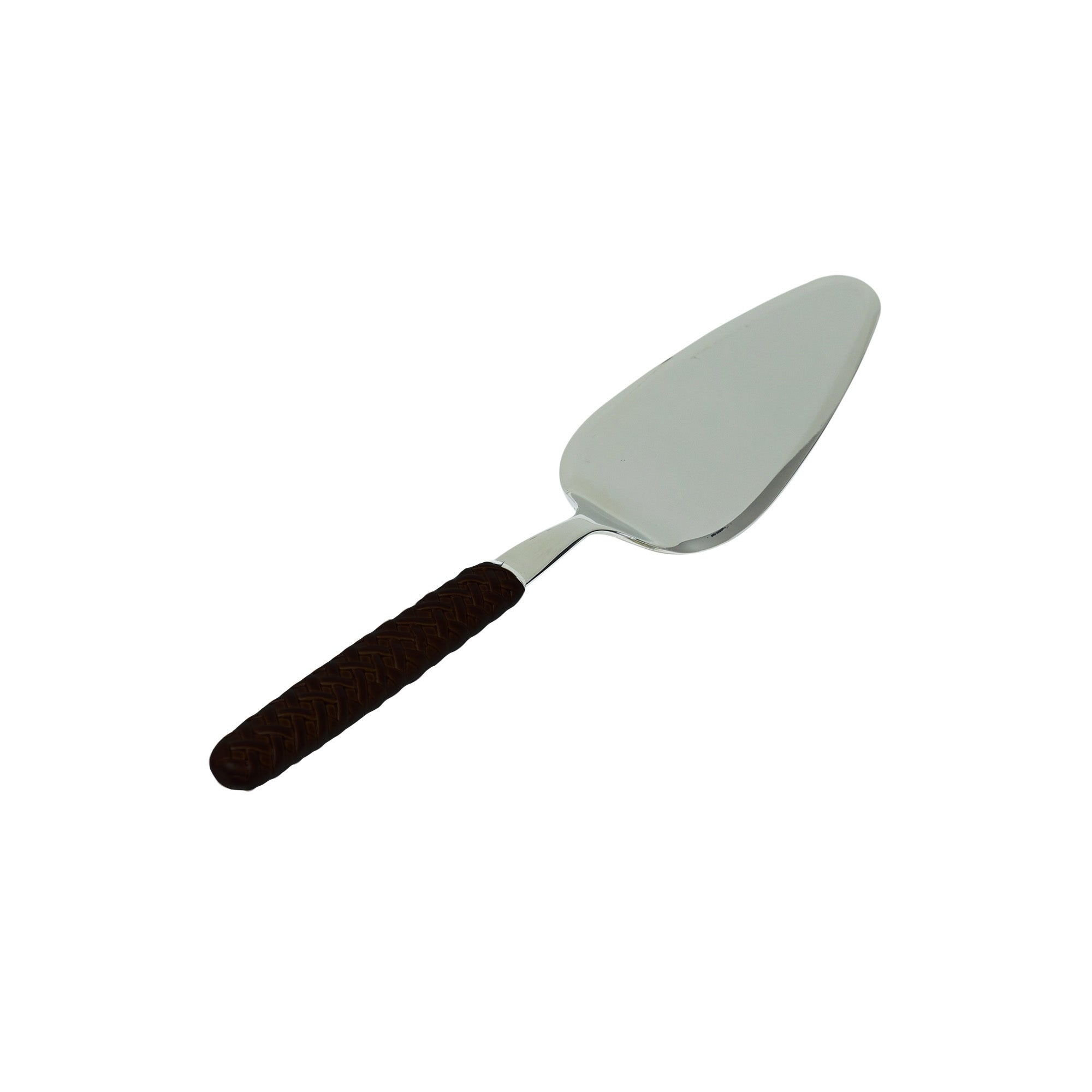 Bottega Nero Woven Cake Knife - פיית השולחן