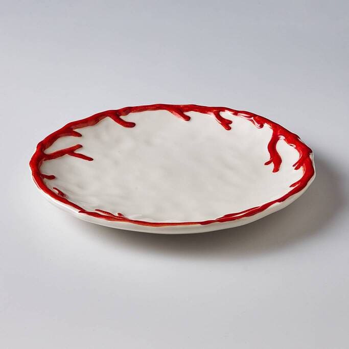 צלחת מנה עיקרית קורל - פיית השולחן