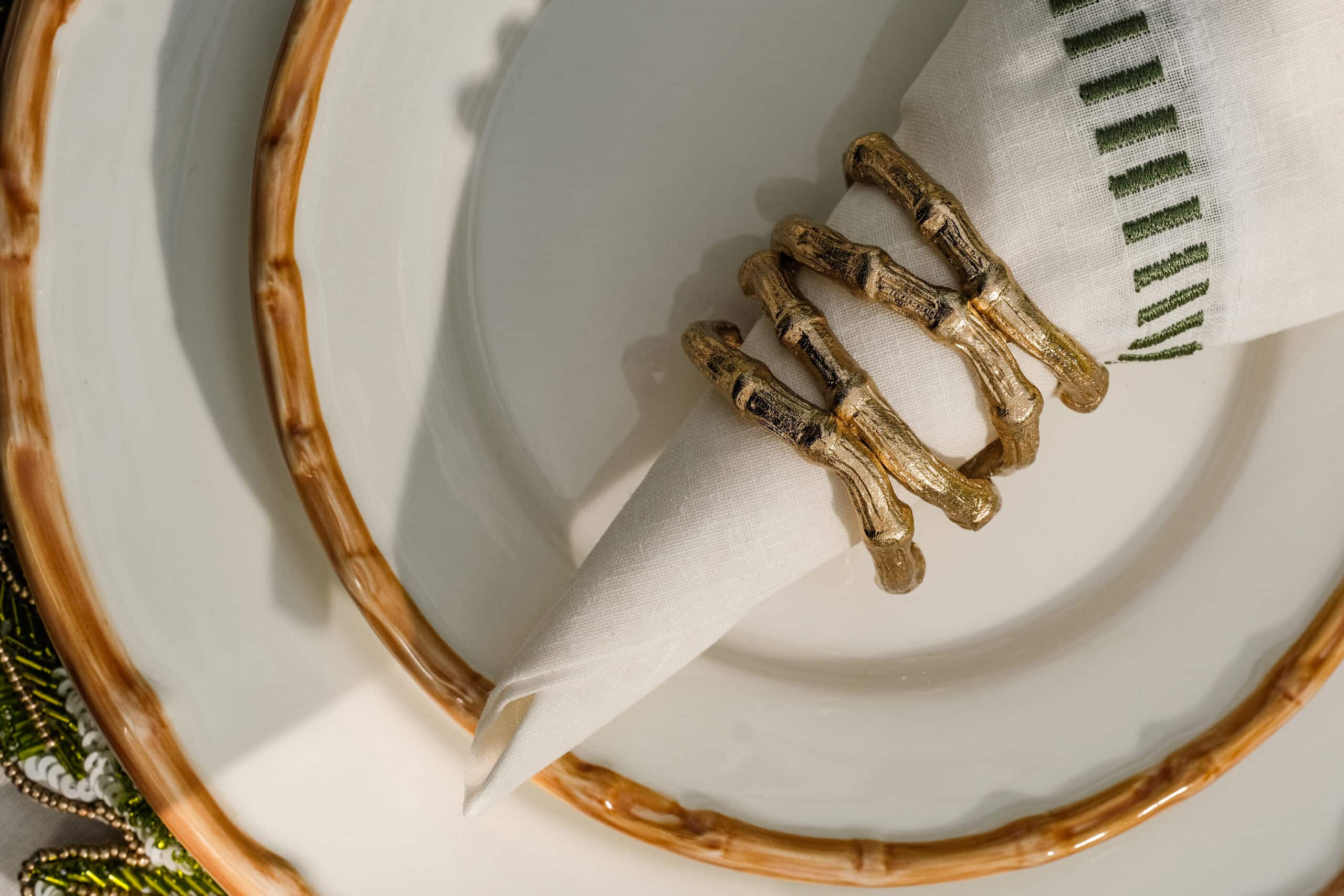 צלחת מנה עיקרית Bamboo - פיית השולחן