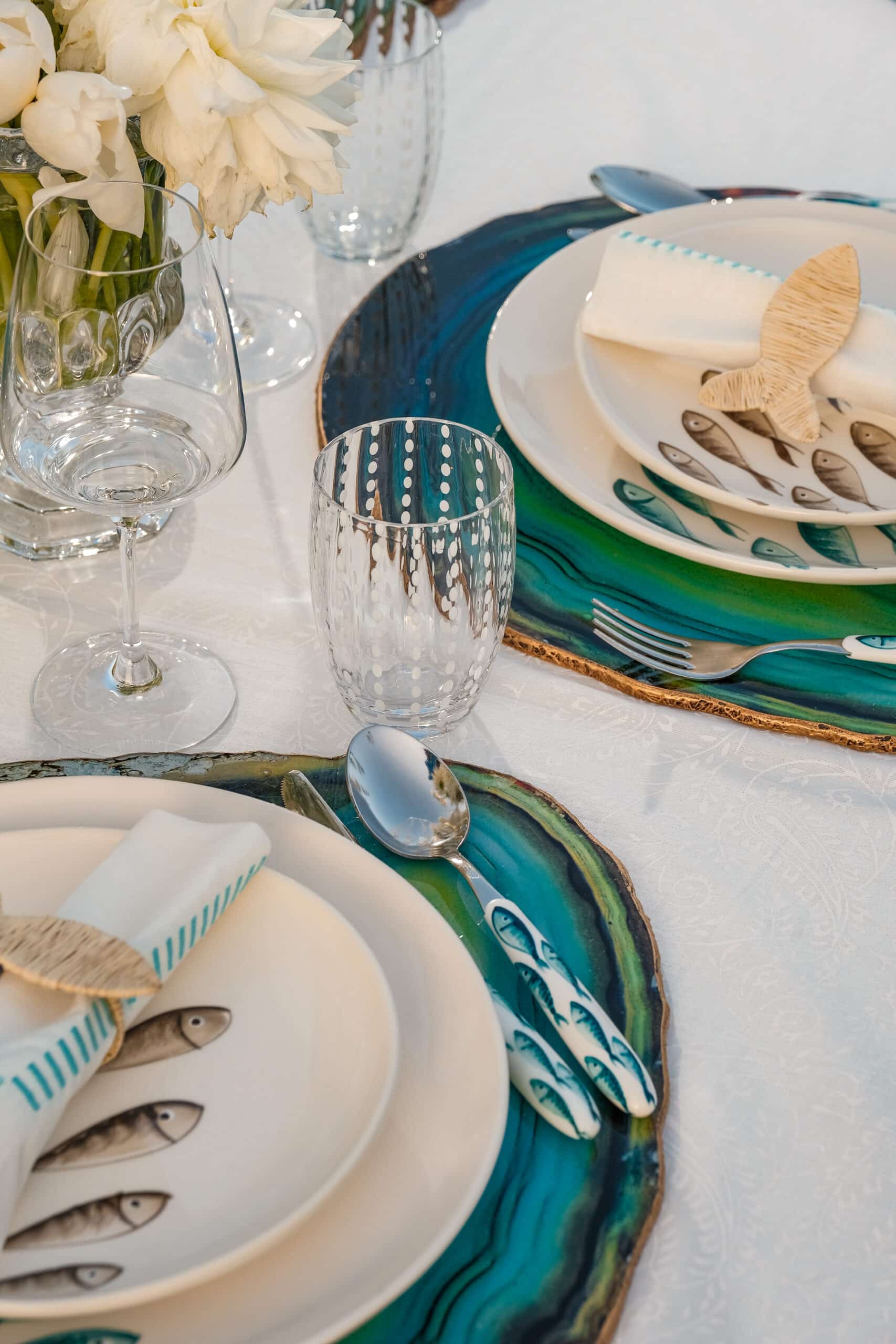 פלייסמט Azure - פיית השולחן