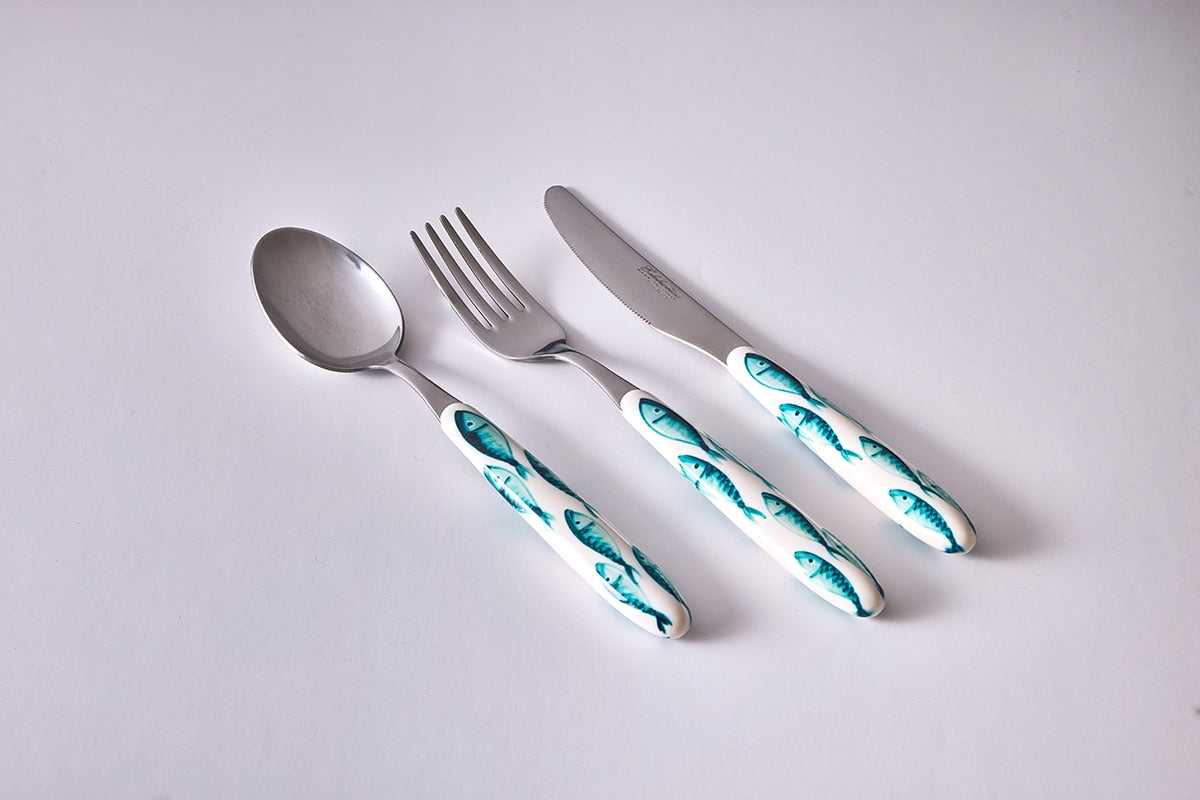 סט סכו״ם Pesce - פיית השולחן