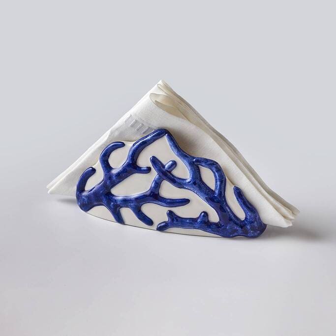 מחזיק מפיות כחול כהה - פיית השולחן