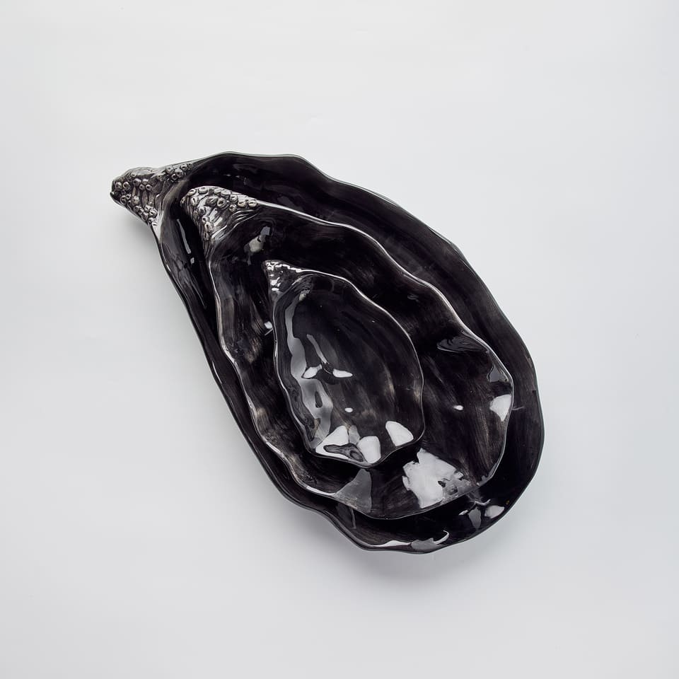 צדפה Small Black - פיית השולחן