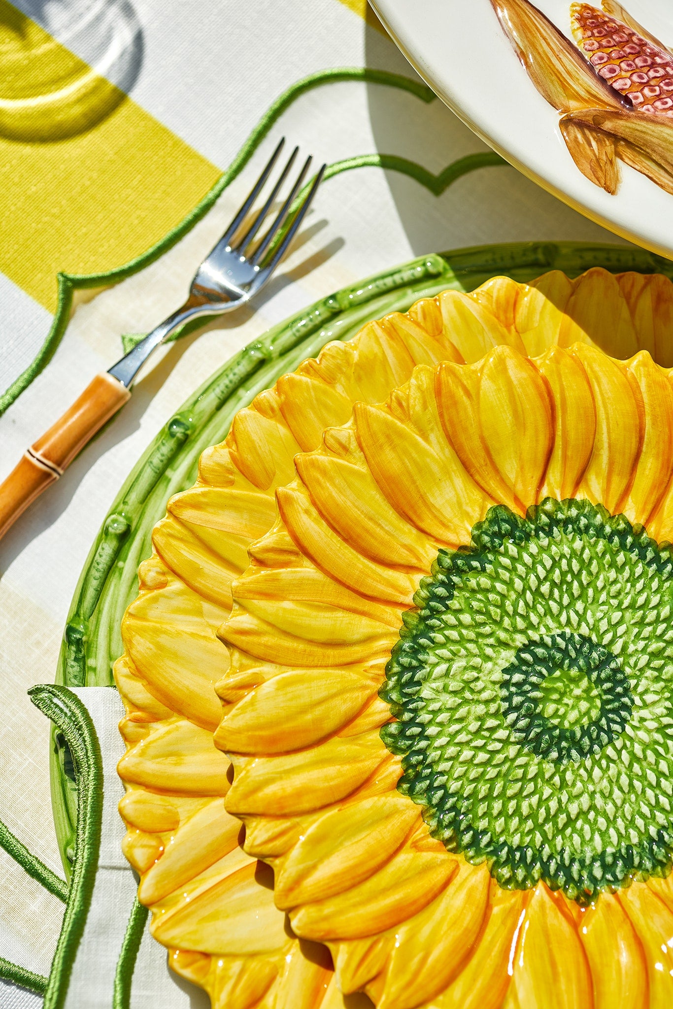 צלחת מנה עיקרית Sunflower - פיית השולחן