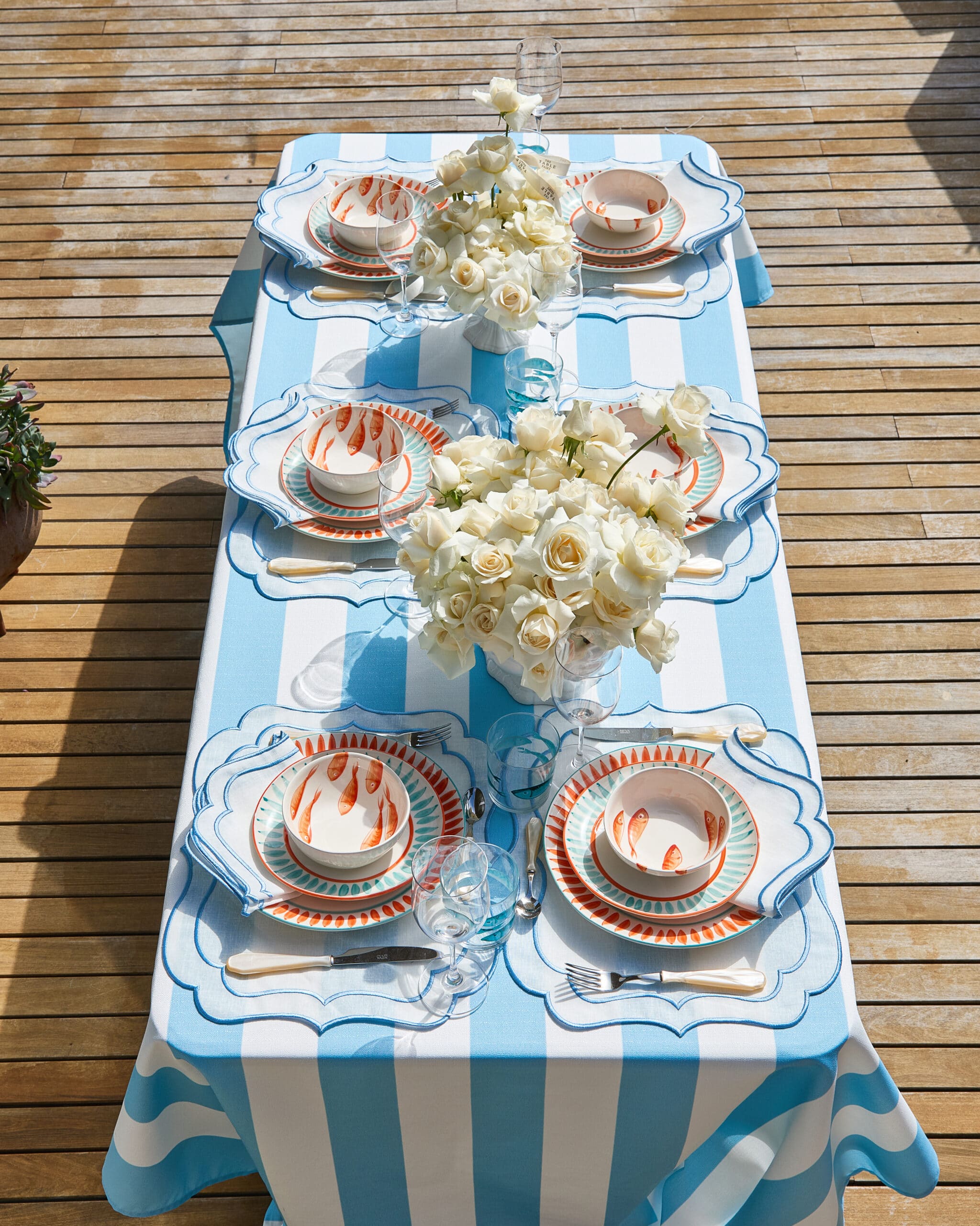 צלחת מנה עיקרית כתום Flare - פיית השולחן