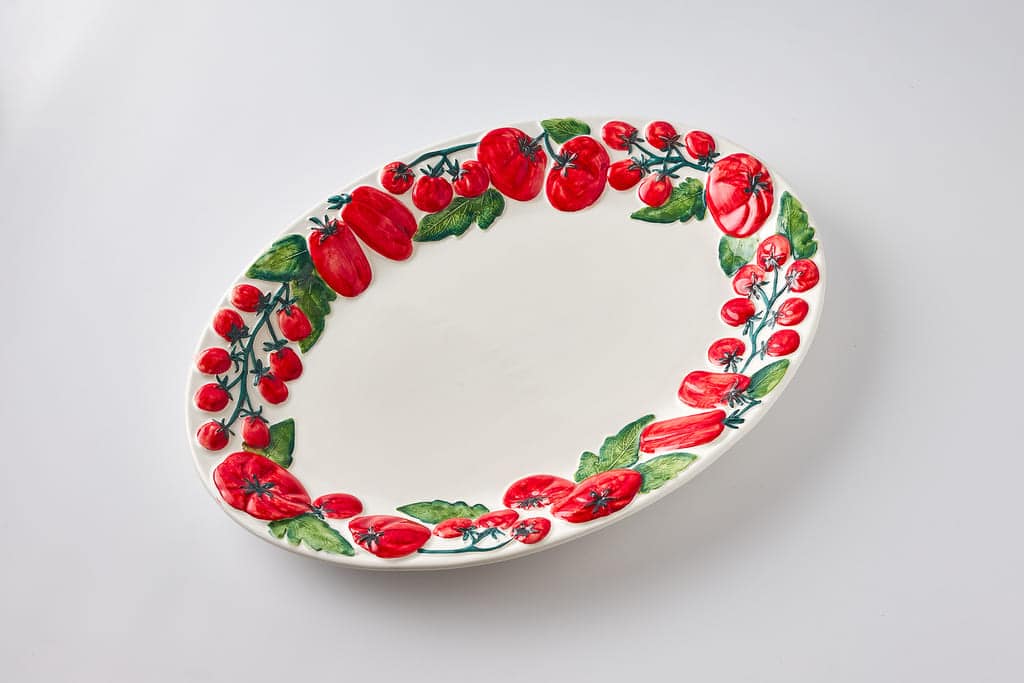 פלטת הגשה Tomato Oval - פיית השולחן