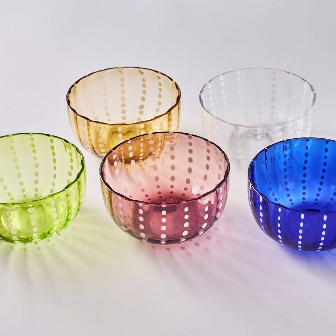 קערה Zafferano Perle 6 PC Set - פיית השולחן